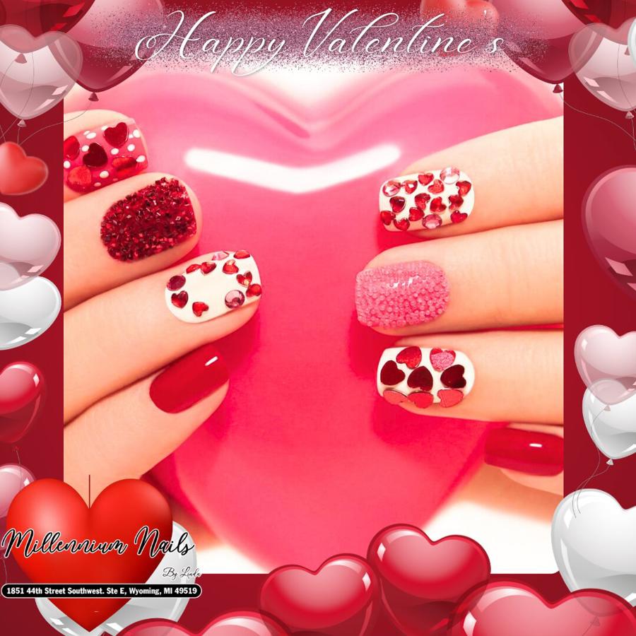 Valentine nail collection